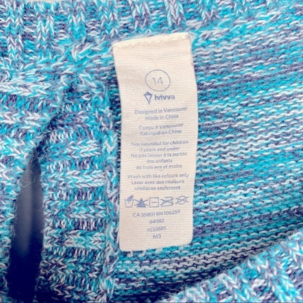 Ivivva Back To Rhythm Pullover V-neck Sweater - Picture 10 of 12
